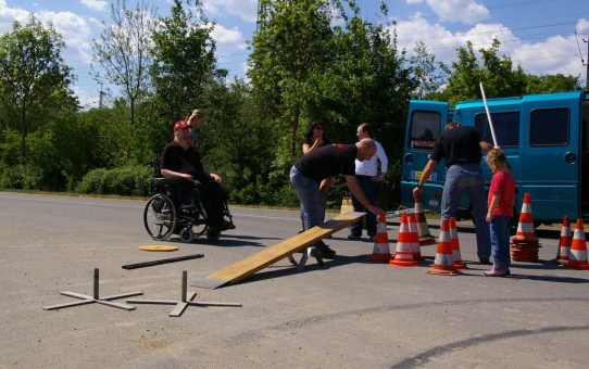 Vespa-Geschicklichkeitsturnier